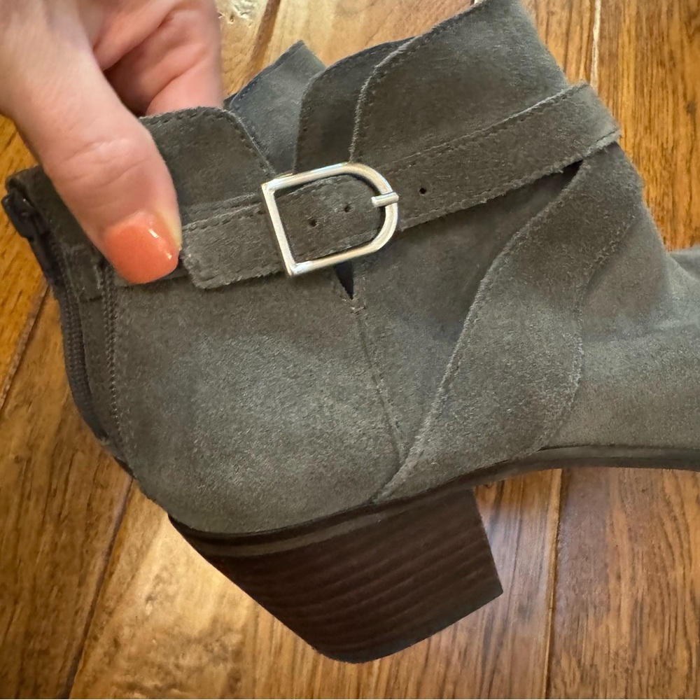 Sole society | faux suede pointed ankle boots | Sz 8 - Picture 6 of 11